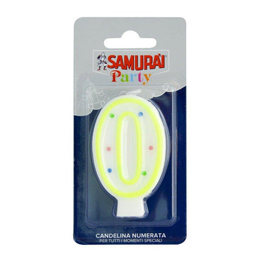 Samurai Birthday Candle Number 0 - Karout Online -Karout Online Shopping In lebanon - Karout Express Delivery 