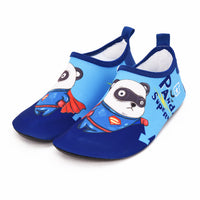 Kids Slippers Quick Dry Kids Water Swimming Shoes with Heel Child Water Socks Cartoon