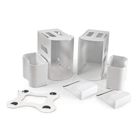 Prince Lionheart Modular Nappy Depot (White, 2 Hooks) - Karout Online -Karout Online Shopping In lebanon - Karout Express Delivery 