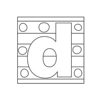 Stephen Joseph Alphabet Craft Canvas