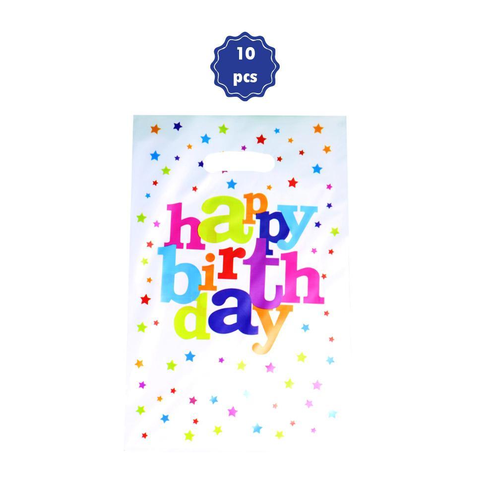 Happy Birthday-Gift Bags (10 pcs).