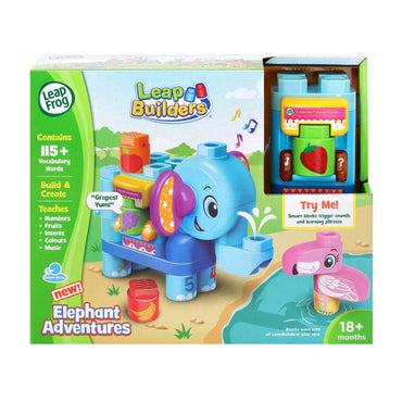 LeapFrog LeapBuilders Elephant Adventures - Karout Online -Karout Online Shopping In lebanon - Karout Express Delivery 