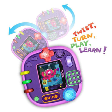 LeapFrog Rockit Twist Gaming System, Purple with Game Pack Cookie's Sweet Treats - Karout Online -Karout Online Shopping In lebanon - Karout Express Delivery 