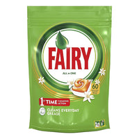 Fairy 1st Cleaning Action Dishwasher Capsules Orange, 60.