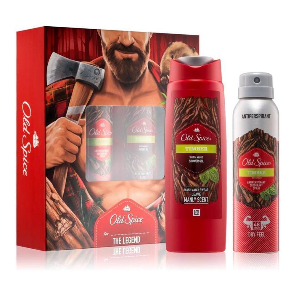 Old Spice Timber gift set.