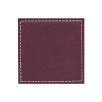 Squared Leather Coaster Set ( 6 Pcs) / 801142 - Karout Online -Karout Online Shopping In lebanon - Karout Express Delivery 