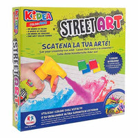 Street Art Spray Printing.