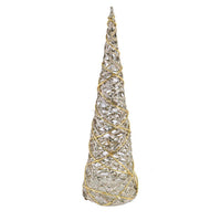 Christmas Glitter Light Up Tree 40 cm (20 Lamps).