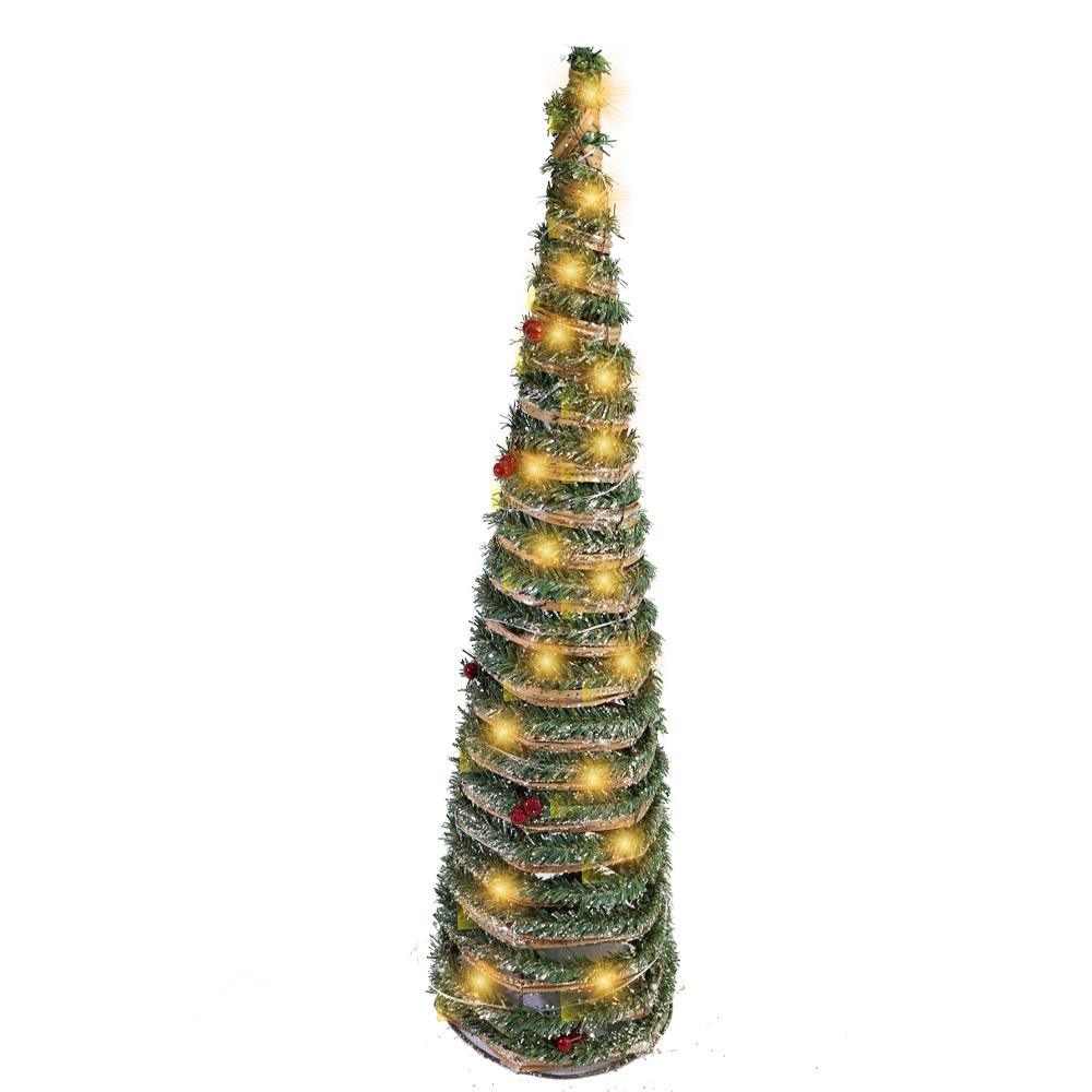 Rattan Cone Tree 60 cm ( 20 Lamps).