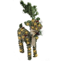 Rattan Light Up Deer 45 cm (20 Lamps).