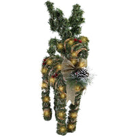 Rattan Light Up Dear 38 cm (10Lamps).