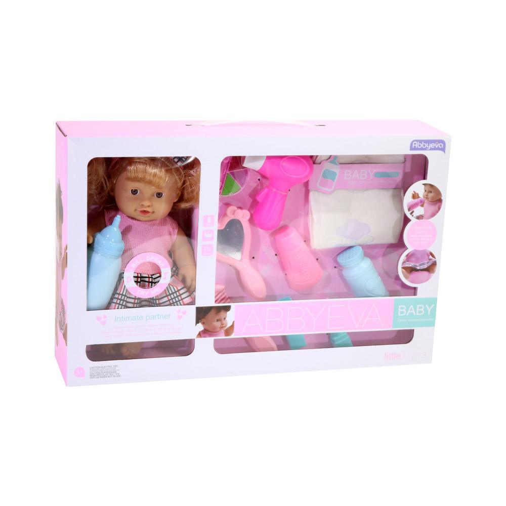Baby Doll With BABY Care Products.