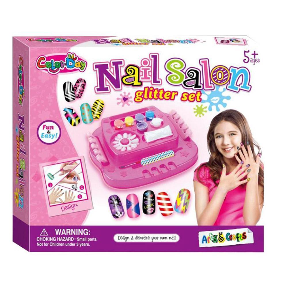 Nail Salon Glitter Set.