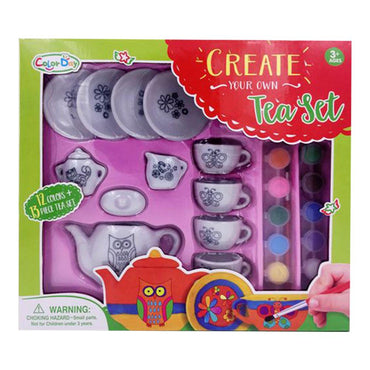 Shop Online Create Your Own Painted Tea Set / 8124 - Karout Online Shopping In lebanon