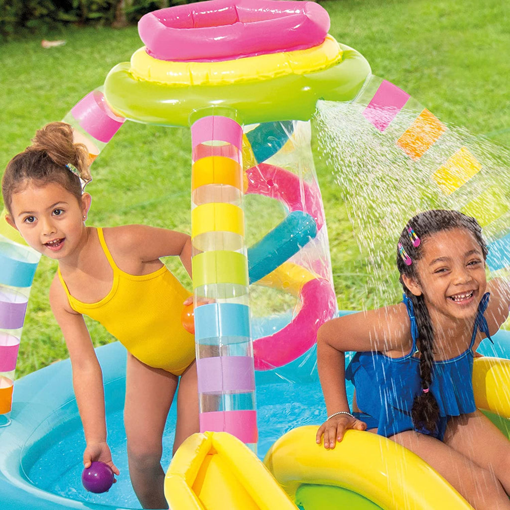INTEX Aire de jeux gonflable spirale 56137NP INTEX Aire de jeux gonflable spirale 56137NP