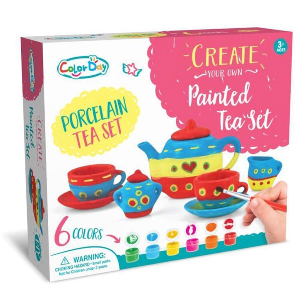 Create Your Own Painted Tea Set.