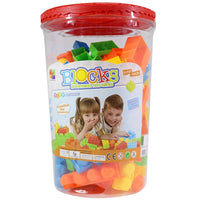 Blocks Happy Time Set ( 127 Pcs) Red Toys & Baby