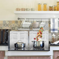 Aluminum Foil Gas Stove Shield Oil Splatter Screen Kitchen Tool 84 x 32.5cm / 7891566545455 / 238103 / 490422