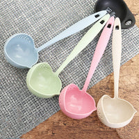 2 In 1 Kitchen Ladle Soup Pan Spoon with Filter Strainer
