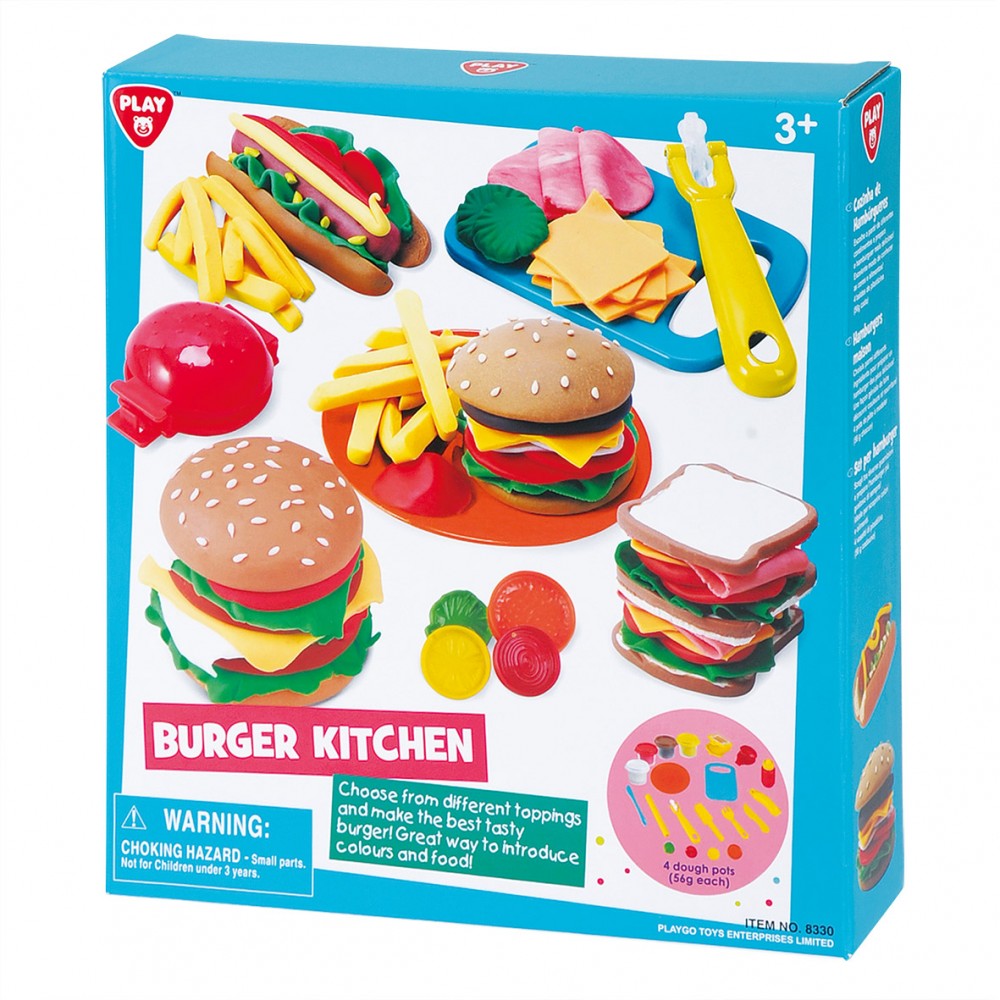 Play Go  Burger Kitchen Set