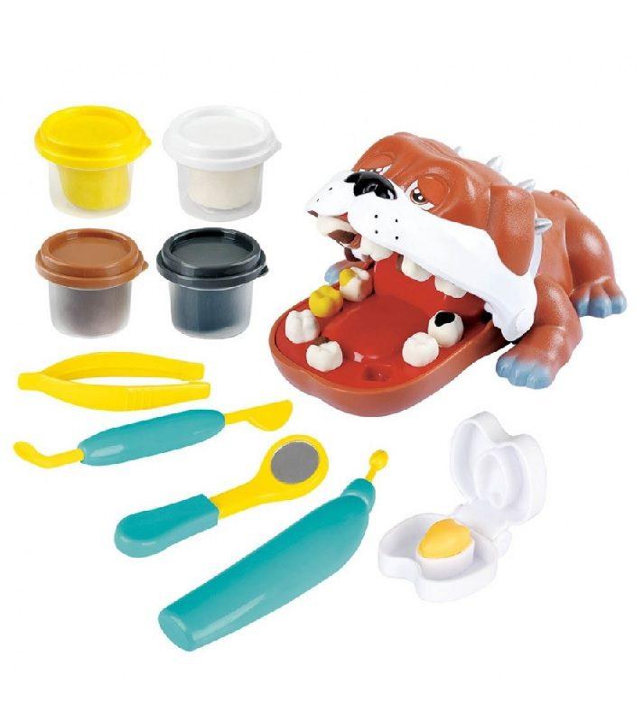 Play Go Dough Dog  Dental Set - Karout Online -Karout Online Shopping In lebanon - Karout Express Delivery 