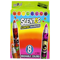 WeVeel Markers- Set of 8 Washable Colors - Karout Online -Karout Online Shopping In lebanon - Karout Express Delivery 