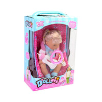 Baby Doll With Cradle.