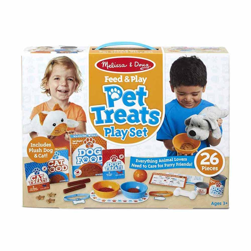 Melissa & Doug Feed & Play Pet Treats Play Set - Karout Online -Karout Online Shopping In lebanon - Karout Express Delivery 