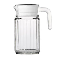 Square Glass Jug With Lid Juice / N-152/ K-389/41663 Home & Kitchen