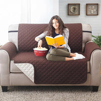 Couch Coat Reversible Sofa Cover Slipcover Furniture Protector Couch Slip Cover (DOUBLE) - Karout Online -Karout Online Shopping In lebanon - Karout Express Delivery 
