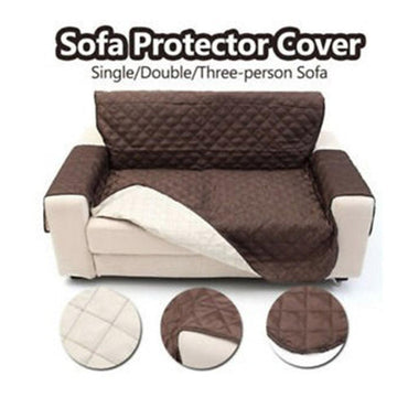 Couch Coat Reversible Sofa Cover Slipcover Furniture Protector Couch Slip Cover (DOUBLE) - Karout Online -Karout Online Shopping In lebanon - Karout Express Delivery 