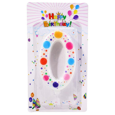 Birthday- Big Dotted Numbers Candle / P-370 - Karout Online -Karout Online Shopping In lebanon - Karout Express Delivery 