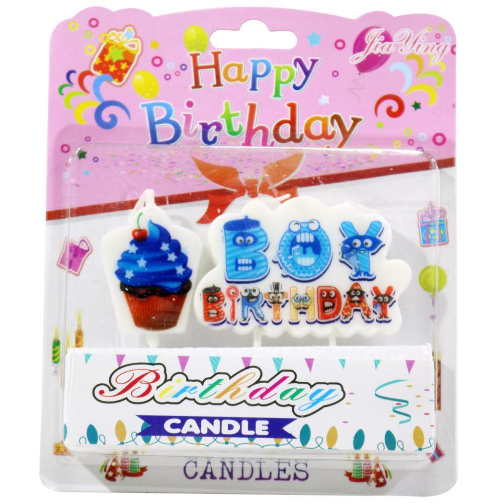 Happy Birthday Candle / 600012 Boy Birthday & Party Supplies