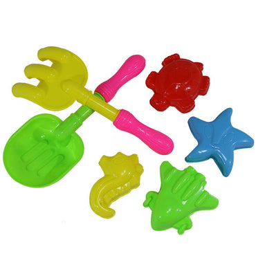 Beach Sand Toys Set 6 Pieces Summer