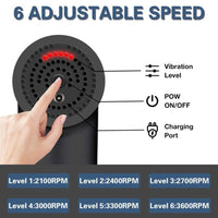 MAXTOP Fascial Gun Vibration Massage Device / KC-125 / MP-320 - Karout Online -Karout Online Shopping In lebanon - Karout Express Delivery 