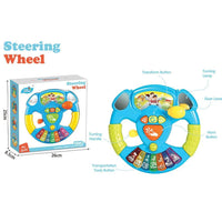 Steering Wheel With Light And Sound.