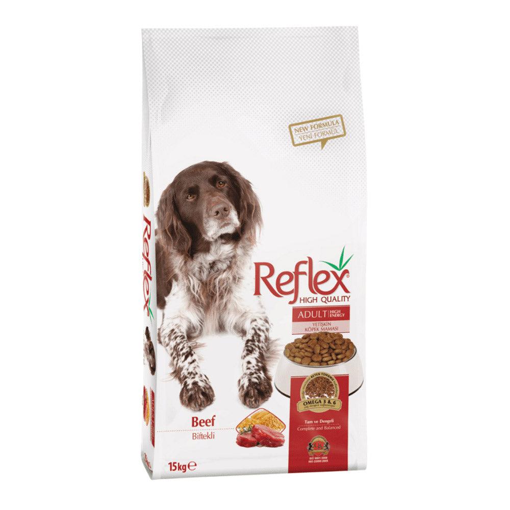 Reflex Adult Dog Food Beef High Energy 15 Kg - Karout Online -Karout Online Shopping In lebanon - Karout Express Delivery 