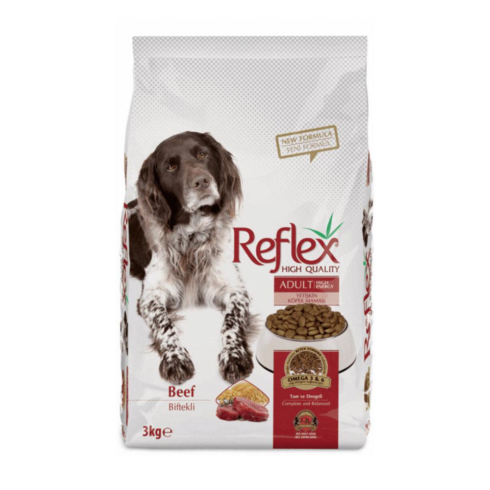 Reflex Adult Dog Food Beef High Energy 3 Kg - Karout Online -Karout Online Shopping In lebanon - Karout Express Delivery 
