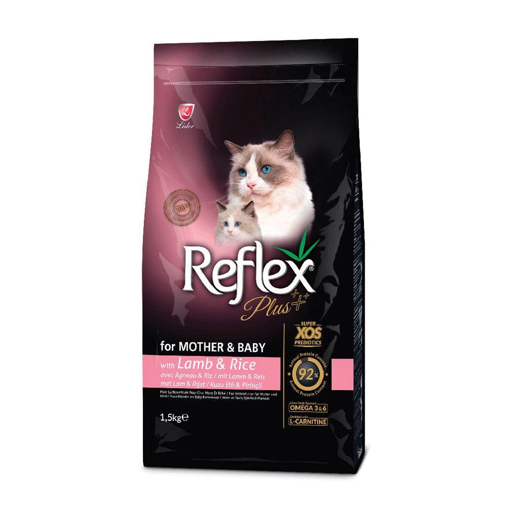 Reflex Plus Adult Cat Mother and Baby cat 1.5 kg - Karout Online -Karout Online Shopping In lebanon - Karout Express Delivery 