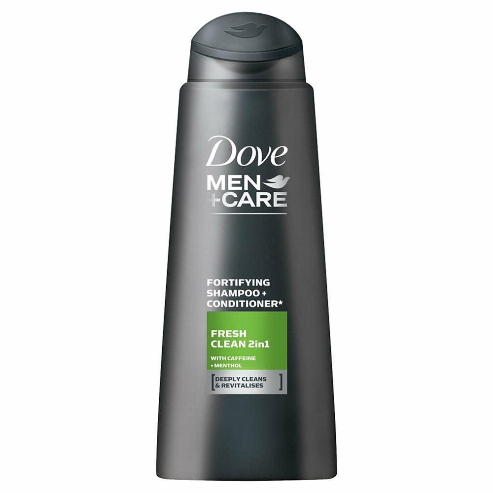 Dove Fortifying Men Care Fresh Clean 2in1 Shampoo + Conditioner,400ml.