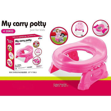 Travel Potty Cum Toilet Trainer for Infants with Seat Liners Potty Seat - My Carry Potty.