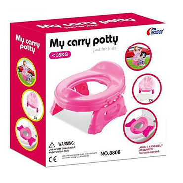 Travel Potty Cum Toilet Trainer for Infants with Seat Liners Potty Seat - My Carry Potty.