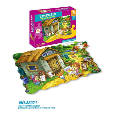 Landscape Painting 45 pcs Puzzle.
