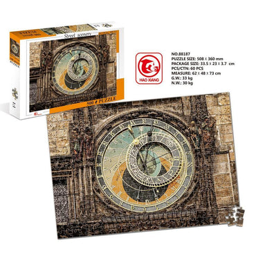 Street Scenery 500 Pcs Puzzle.