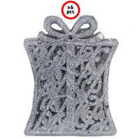 Christmas Gift Box Glitter Trees Decoration *6.