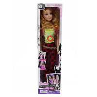 Barbie Doll Green & Red Toys Baby