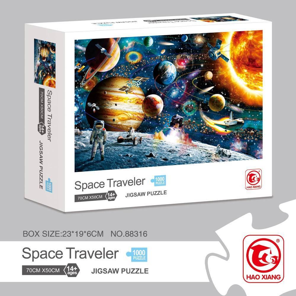 Space Traveler 1000 pcs Puzzle.