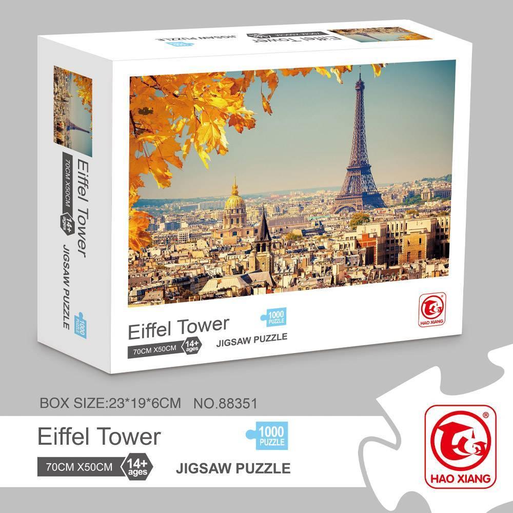 Eiffel Tower 1000 pcs Puzzle.
