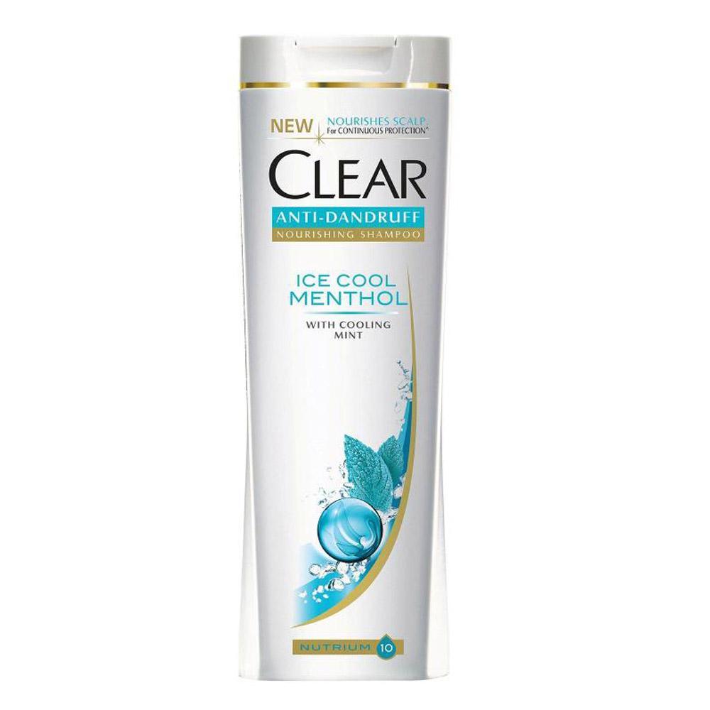 Cear Ice Cool Menthol Anti-Dandruff Shampoo 350ml.