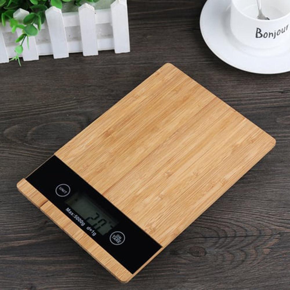 Wooden Kitchen Scale - Karout Online -Karout Online Shopping In lebanon - Karout Express Delivery 